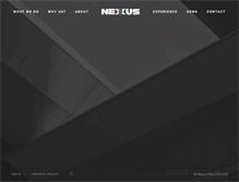 Tablet Screenshot of nexus-psl.com